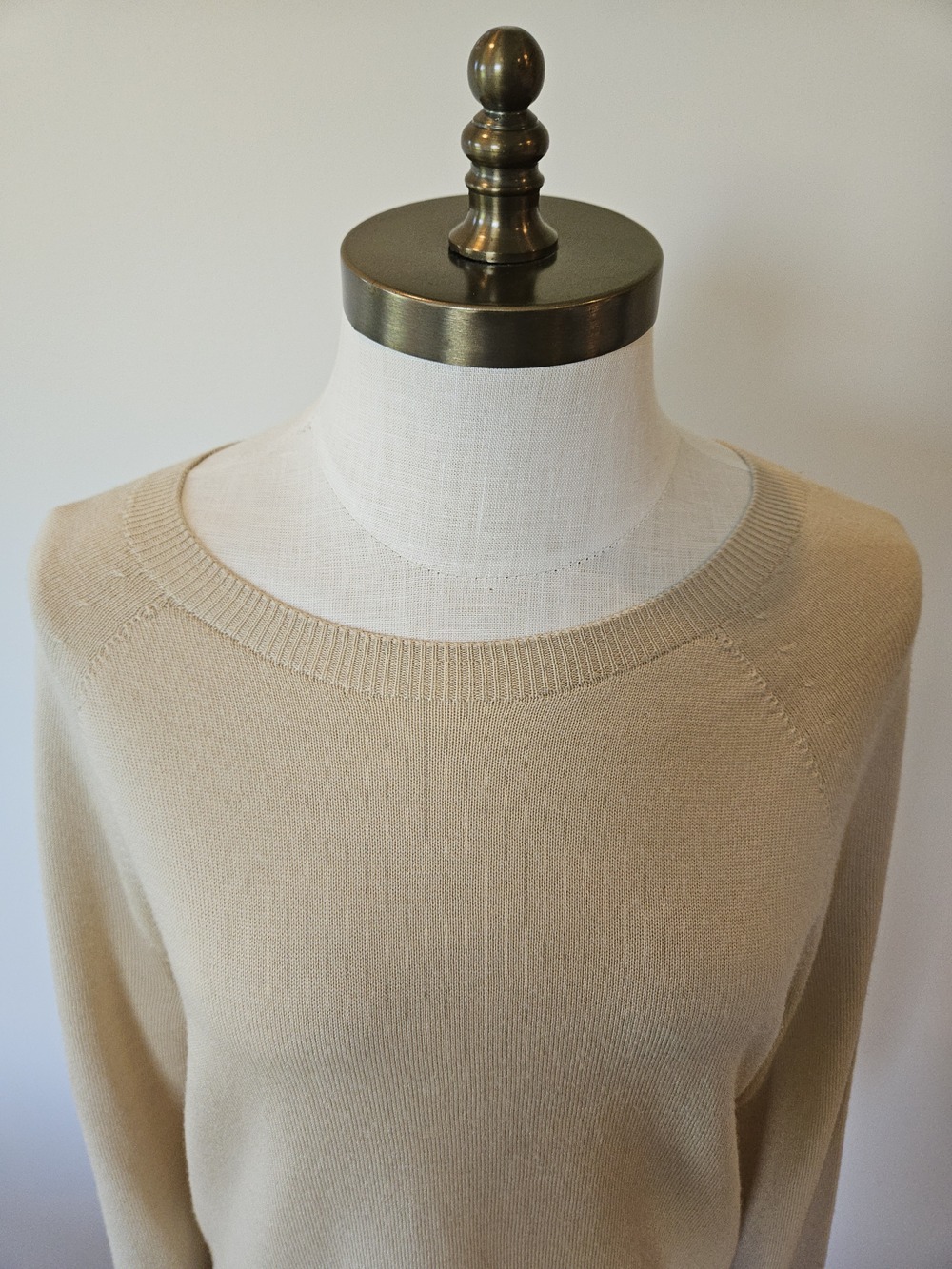 Banana Republic Cream Crewneck Sweater